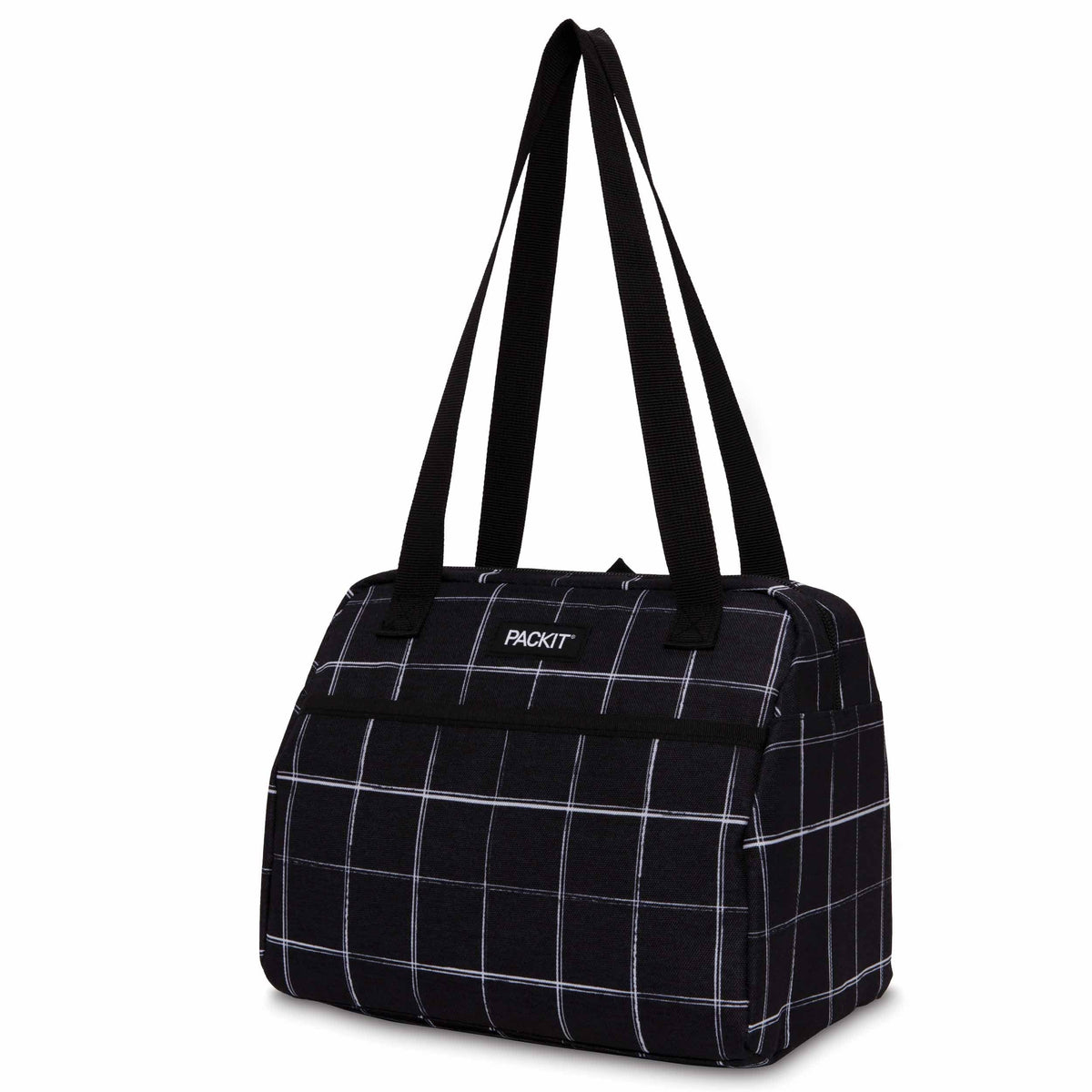 freezable-hampton-lunch-bag-u8 2022_Hampton-Lunch-Bag_Black-Grid_Left_Straps-Up_Lores_0800e0e3-5797-4ae6-9c7f-e61d4103afb1.jpg
