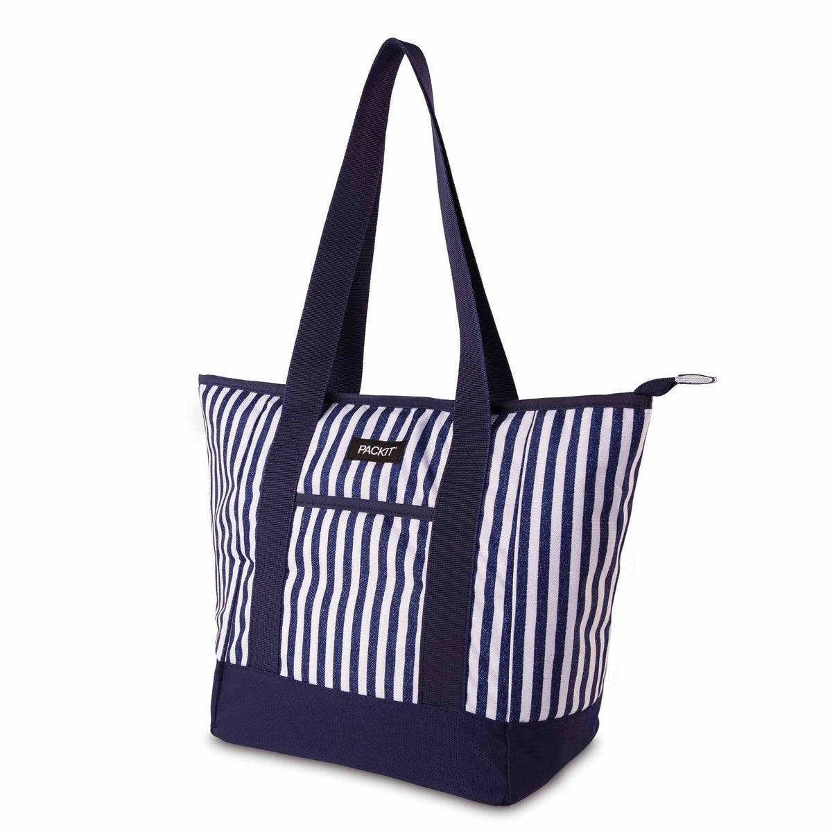 freezable-12-can-tote-cooler-a3 freezable-12-can-tote-cooler-city-seaside-stripe-left-angled.jpg